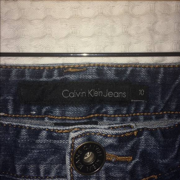 Calvin Klein jeans, size 10, bootcut - Picture 2 of 7